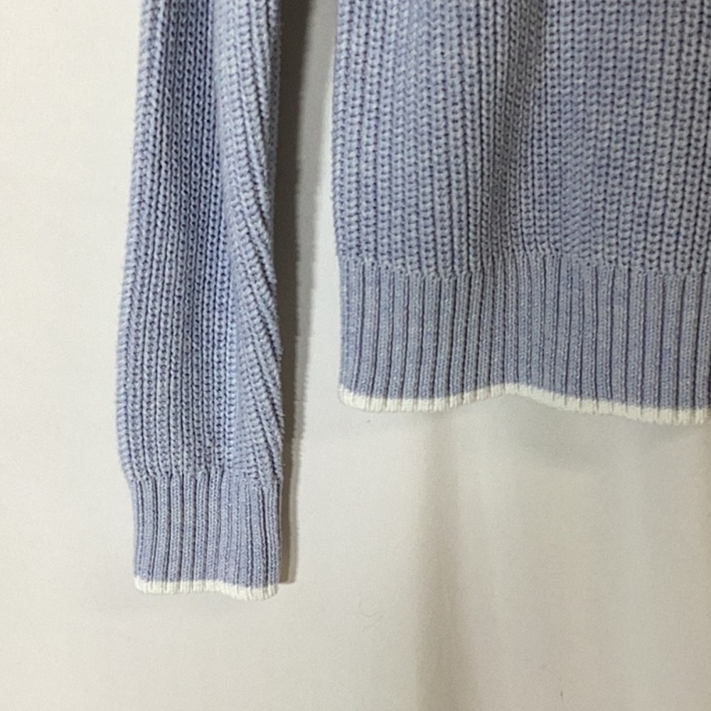 PISTOLA Ren All Day Sweater Light Blue Size XS - Picture 4 of 7